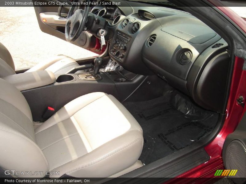 Ultra Red Pearl / Sand Blast 2003 Mitsubishi Eclipse GTS Coupe