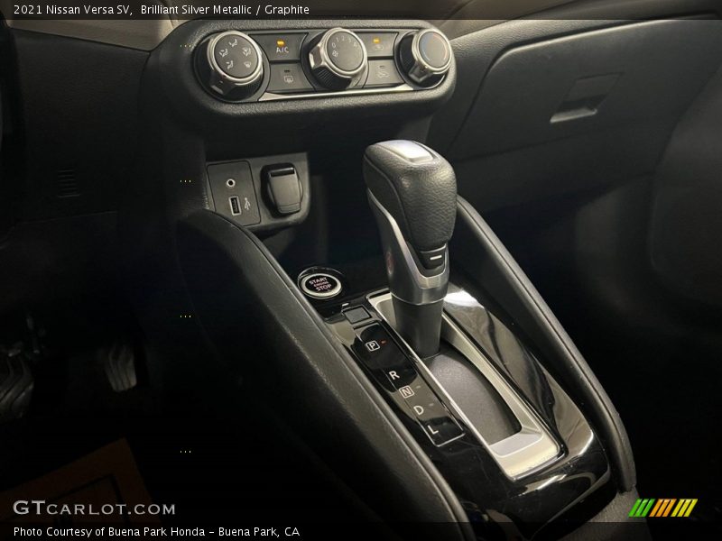  2021 Versa SV Xtronic CVT Automatic Shifter