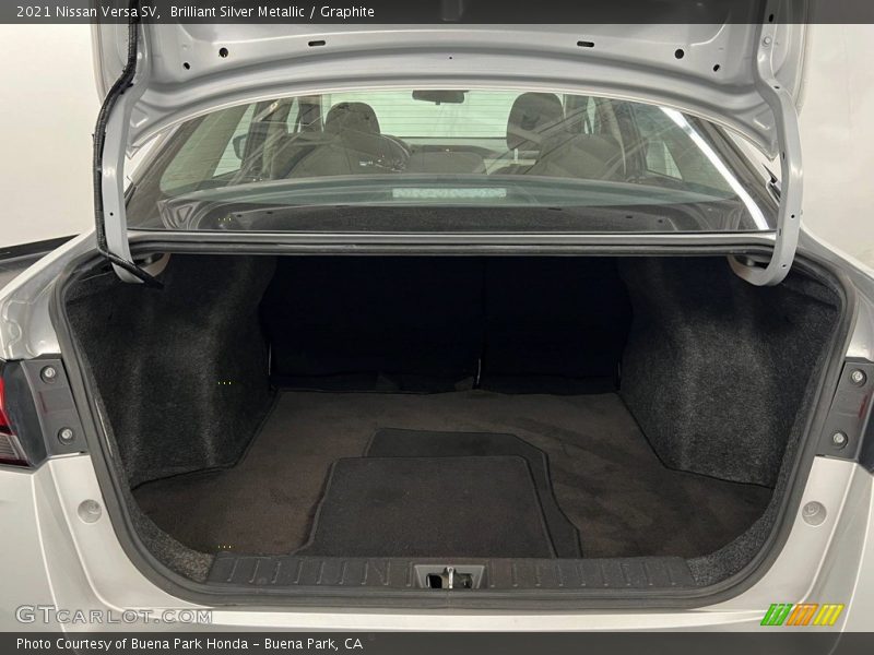  2021 Versa SV Trunk