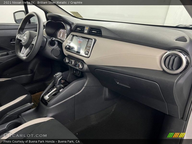 Dashboard of 2021 Versa SV