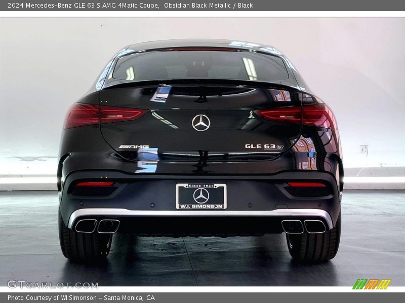 Obsidian Black Metallic / Black 2024 Mercedes-Benz GLE 63 S AMG 4Matic Coupe