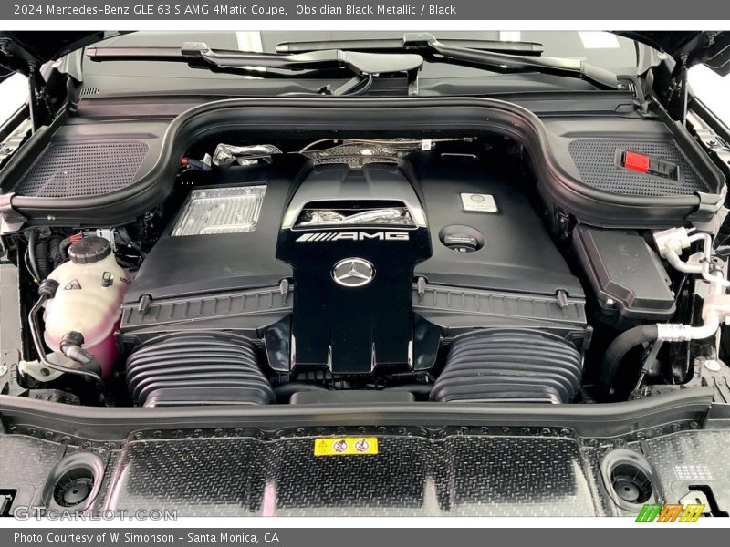  2024 GLE 63 S AMG 4Matic Coupe Engine - 4.0 Liter DI biturbo DOHC 32-Valve VVT V8
