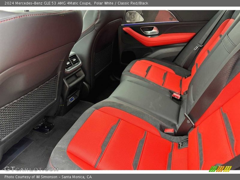 Rear Seat of 2024 GLE 53 AMG 4Matic Coupe