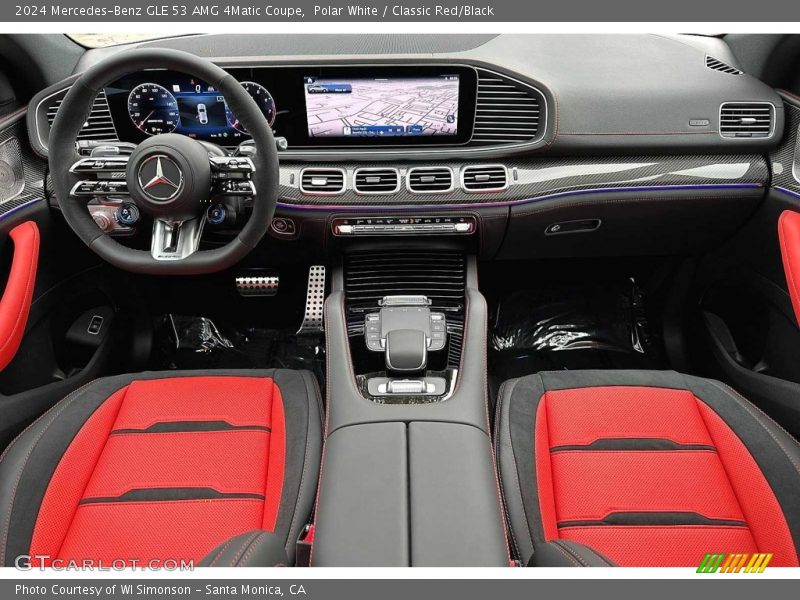 Classic Red/Black Interior - 2024 GLE 53 AMG 4Matic Coupe 