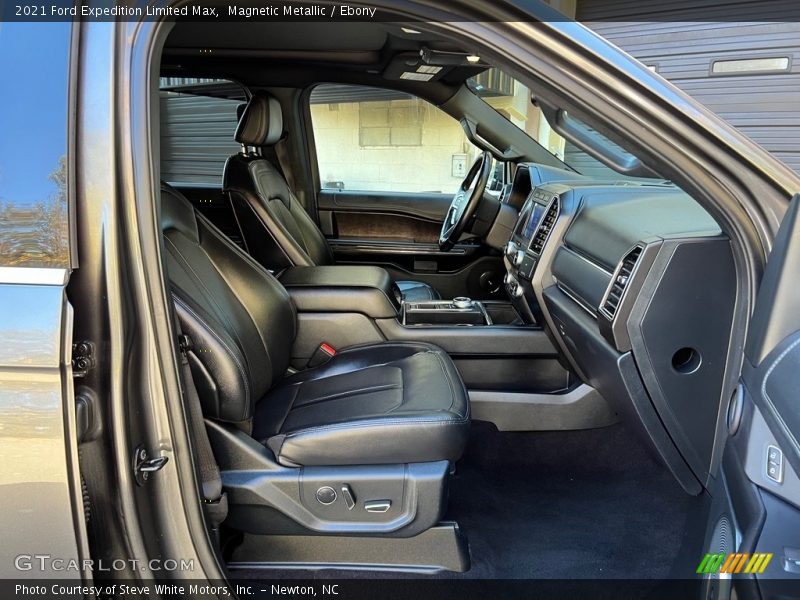 Front Seat of 2021 Expedition Limited Max
