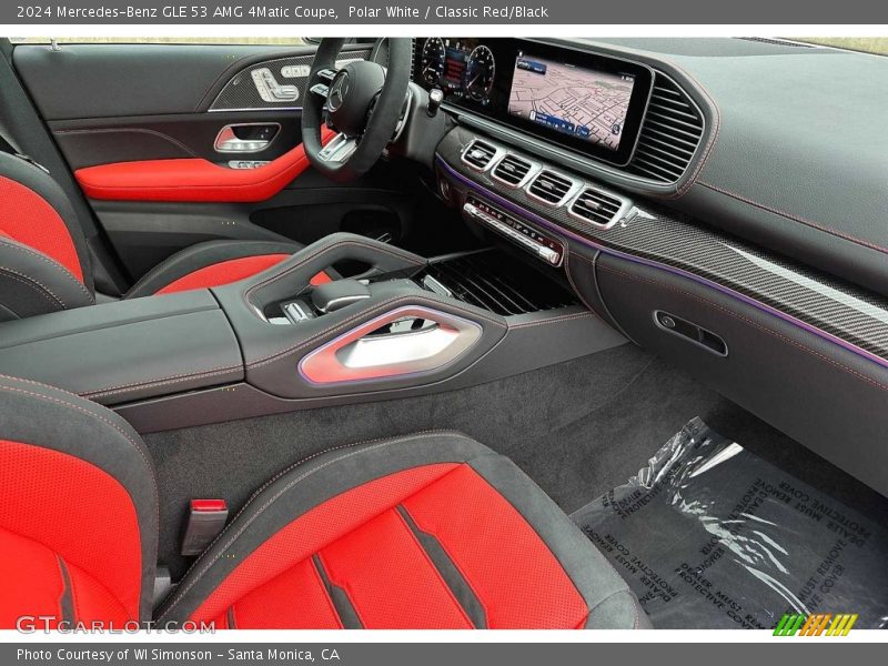 Front Seat of 2024 GLE 53 AMG 4Matic Coupe