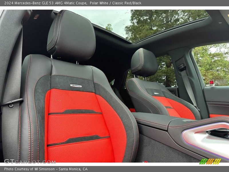 Front Seat of 2024 GLE 53 AMG 4Matic Coupe