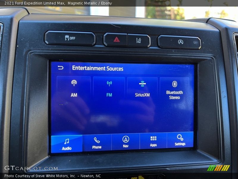 Controls of 2021 Expedition Limited Max