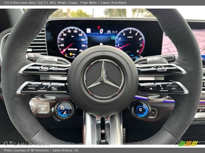  2024 GLE 53 AMG 4Matic Coupe Steering Wheel