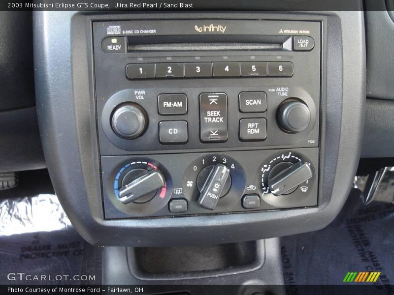 Ultra Red Pearl / Sand Blast 2003 Mitsubishi Eclipse GTS Coupe