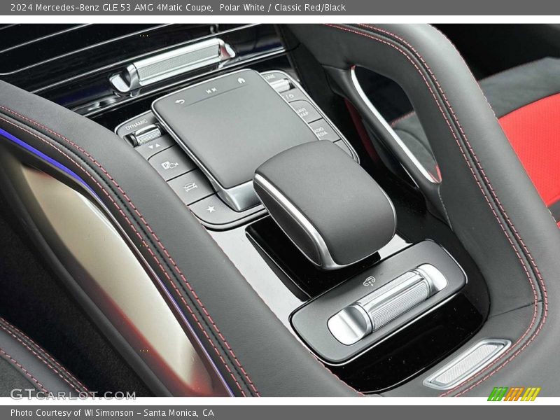 Controls of 2024 GLE 53 AMG 4Matic Coupe
