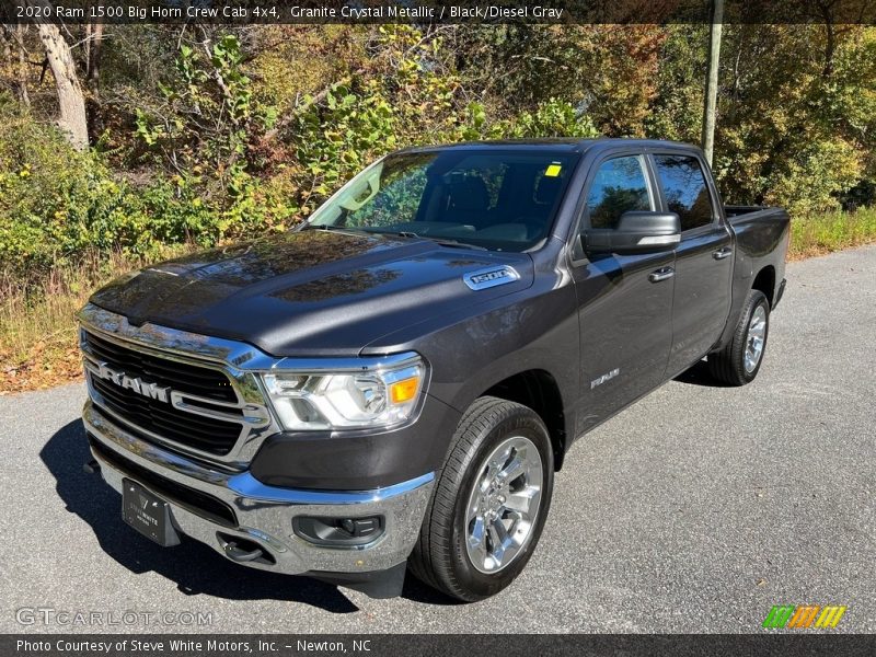 Granite Crystal Metallic / Black/Diesel Gray 2020 Ram 1500 Big Horn Crew Cab 4x4