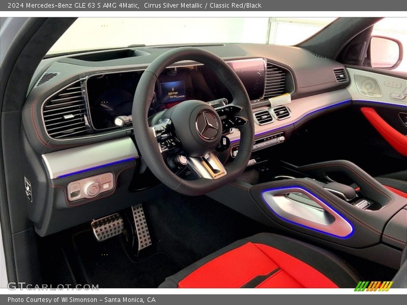 Dashboard of 2024 GLE 63 S AMG 4Matic