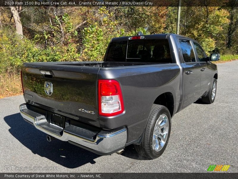 Granite Crystal Metallic / Black/Diesel Gray 2020 Ram 1500 Big Horn Crew Cab 4x4