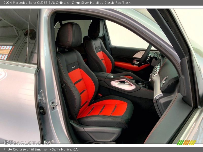 Front Seat of 2024 GLE 63 S AMG 4Matic