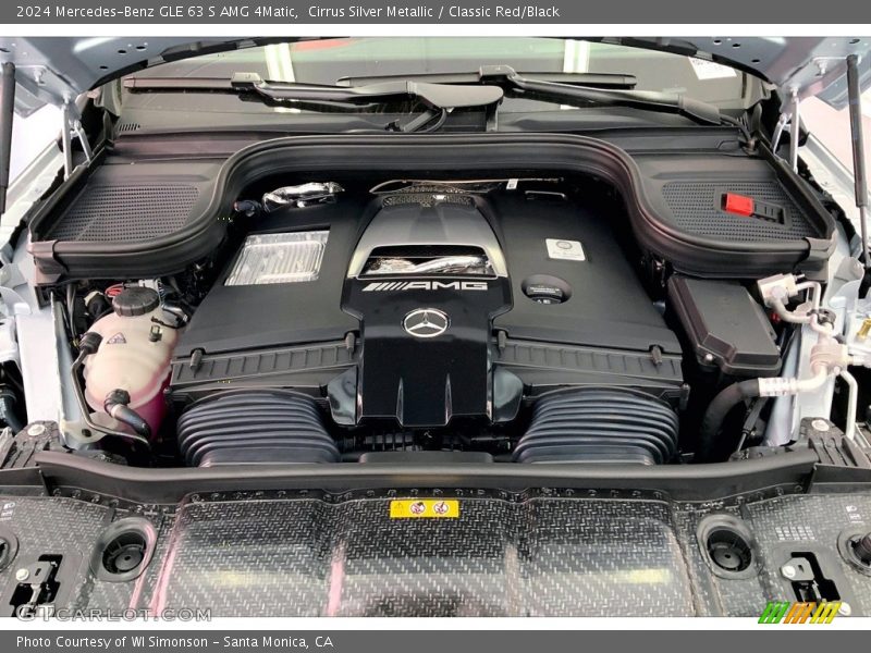  2024 GLE 63 S AMG 4Matic Engine - 4.0 Liter DI biturbo DOHC 32-Valve VVT V8