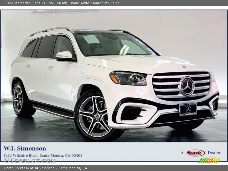Polar White / Macchiato Beige 2024 Mercedes-Benz GLS 450 4Matic