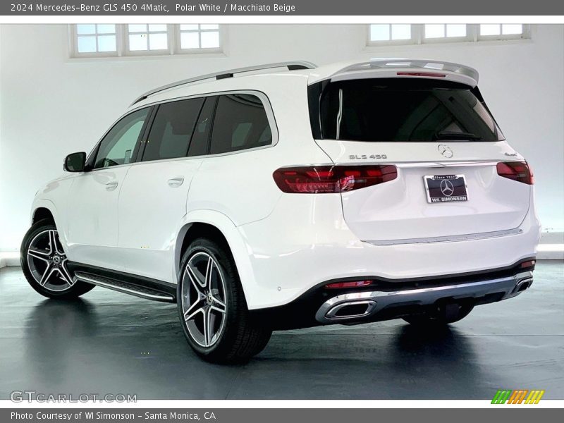 Polar White / Macchiato Beige 2024 Mercedes-Benz GLS 450 4Matic