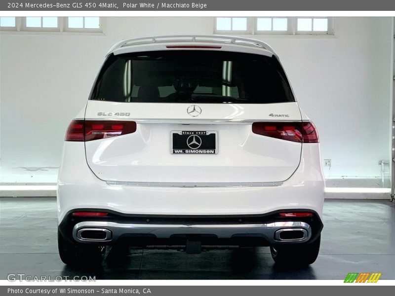 Polar White / Macchiato Beige 2024 Mercedes-Benz GLS 450 4Matic