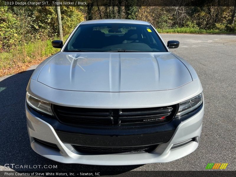 Triple Nickel / Black 2019 Dodge Charger SXT