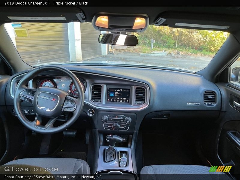 Triple Nickel / Black 2019 Dodge Charger SXT