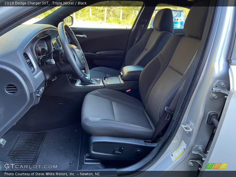 Front Seat of 2019 Charger SXT