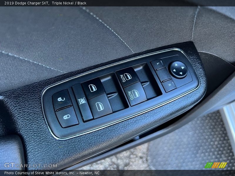 Triple Nickel / Black 2019 Dodge Charger SXT