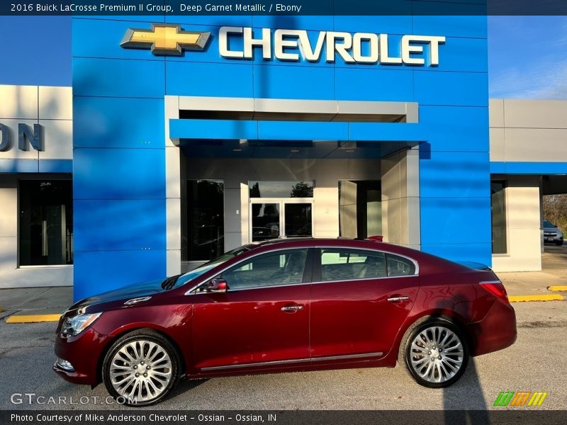 Deep Garnet Metallic / Ebony 2016 Buick LaCrosse Premium II Group