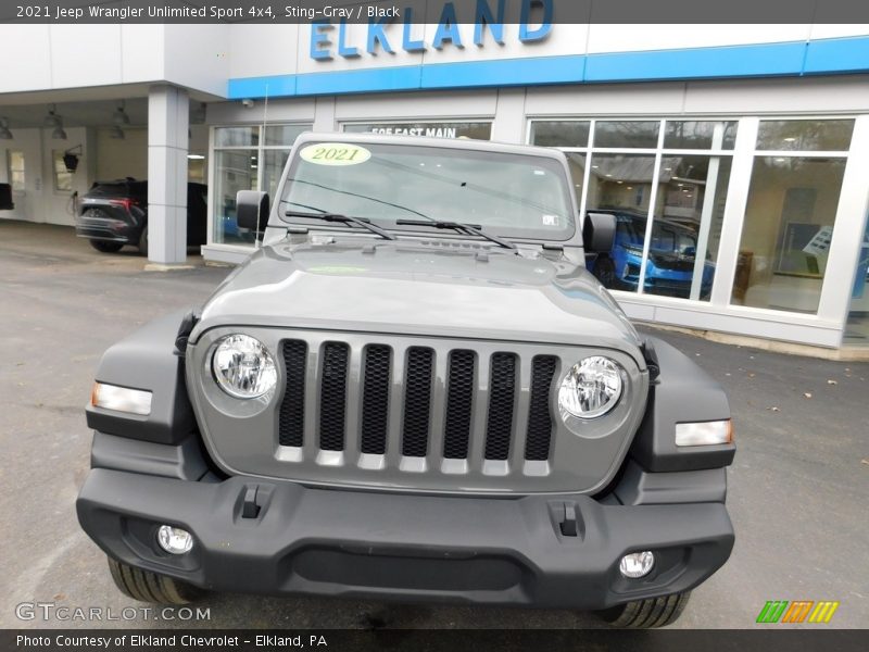 Sting-Gray / Black 2021 Jeep Wrangler Unlimited Sport 4x4