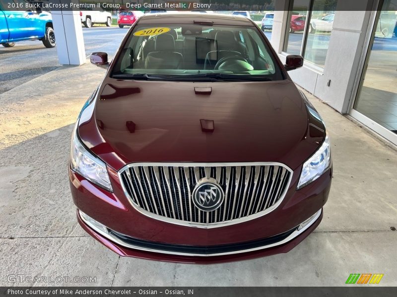 Deep Garnet Metallic / Ebony 2016 Buick LaCrosse Premium II Group