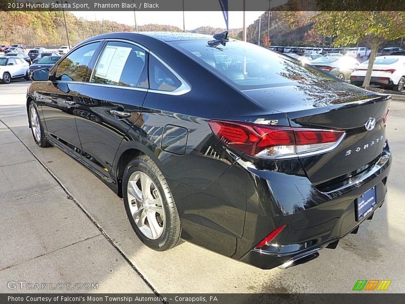 Phantom Black / Black 2019 Hyundai Sonata Sport