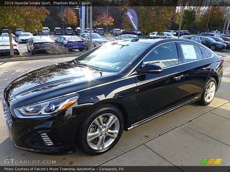 Phantom Black / Black 2019 Hyundai Sonata Sport