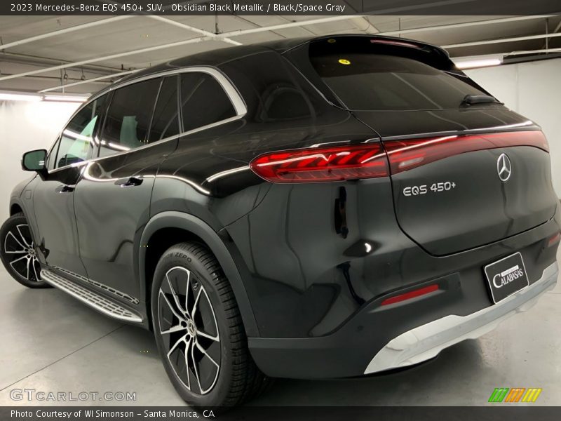Obsidian Black Metallic / Black/Space Gray 2023 Mercedes-Benz EQS 450+ SUV