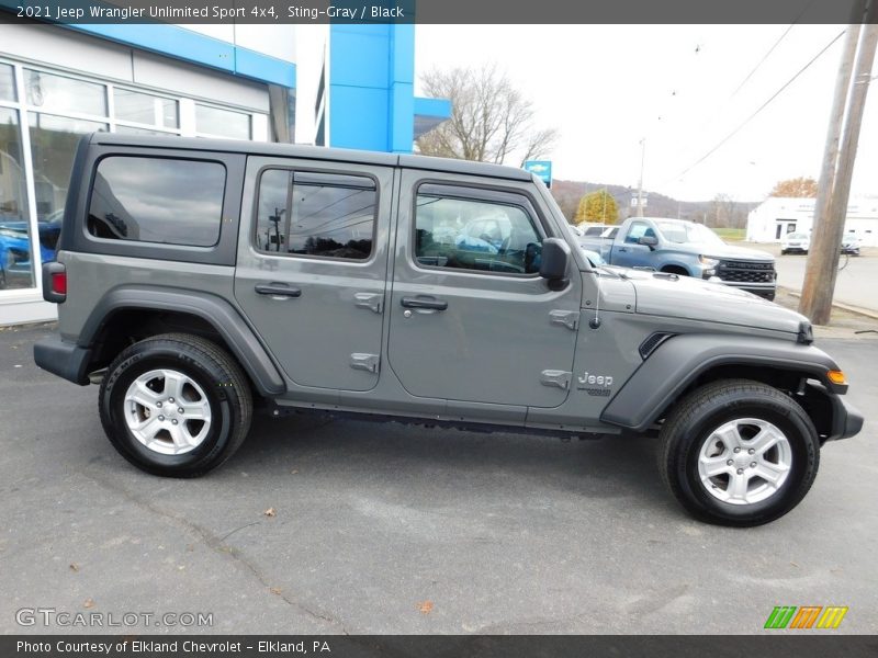 Sting-Gray / Black 2021 Jeep Wrangler Unlimited Sport 4x4