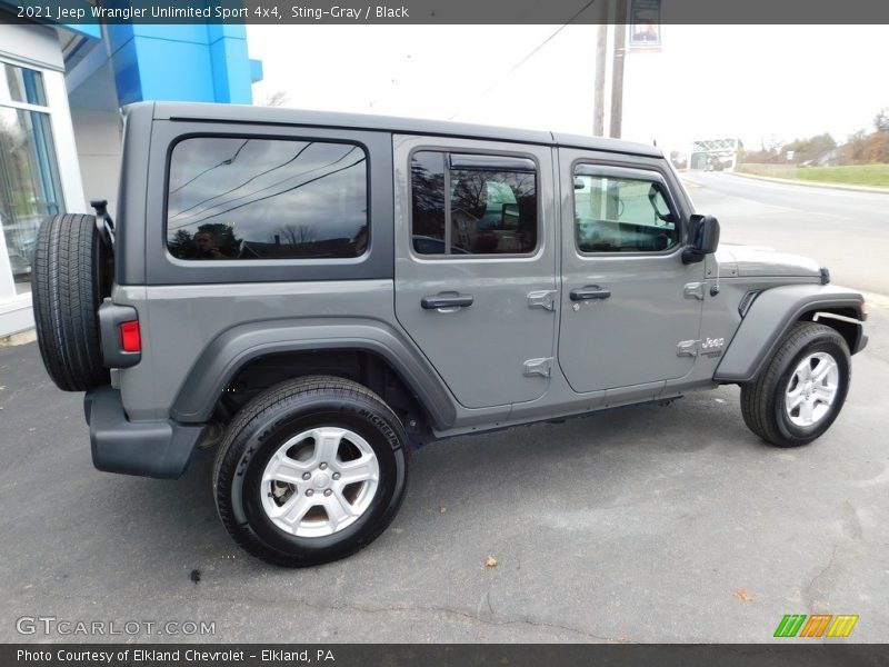 Sting-Gray / Black 2021 Jeep Wrangler Unlimited Sport 4x4