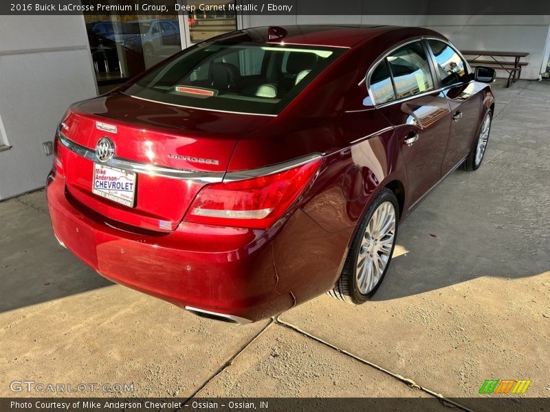 Deep Garnet Metallic / Ebony 2016 Buick LaCrosse Premium II Group