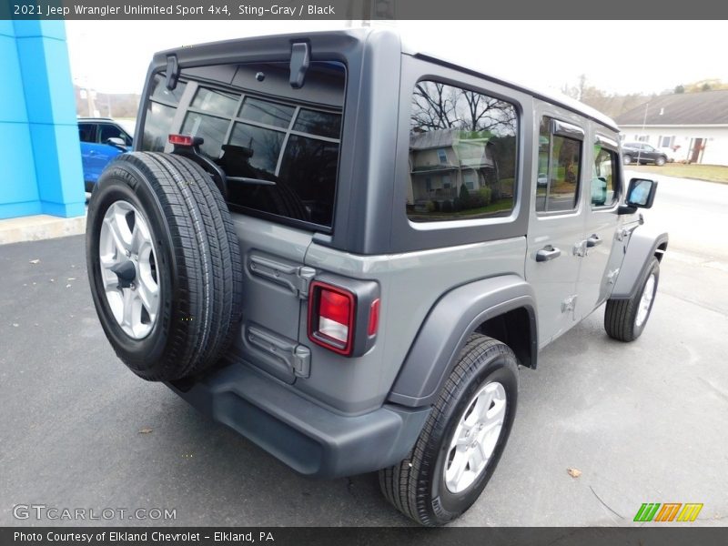 Sting-Gray / Black 2021 Jeep Wrangler Unlimited Sport 4x4