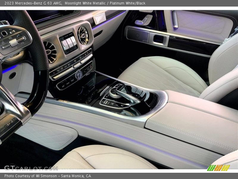 Controls of 2023 G 63 AMG