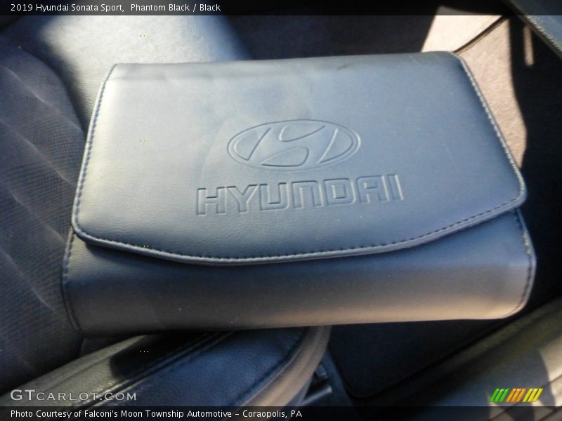 Phantom Black / Black 2019 Hyundai Sonata Sport