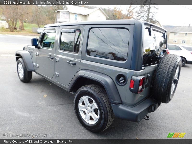 Sting-Gray / Black 2021 Jeep Wrangler Unlimited Sport 4x4