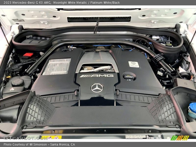  2023 G 63 AMG Engine - 4.0 Liter DI biturbo DOHC 32-Valve VVT V8