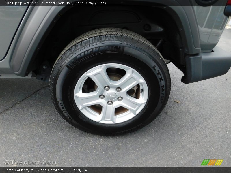 Sting-Gray / Black 2021 Jeep Wrangler Unlimited Sport 4x4