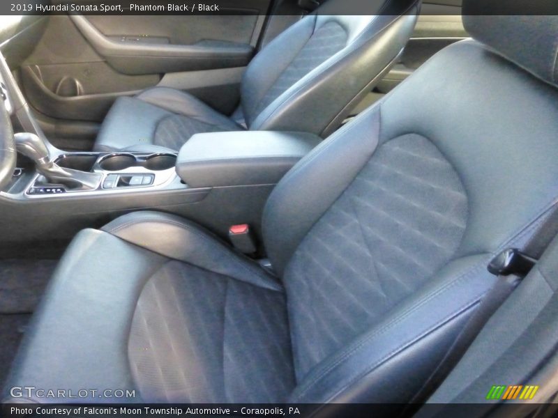 Phantom Black / Black 2019 Hyundai Sonata Sport