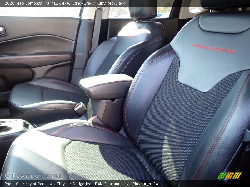 Sting-Gray / Ruby Red/Black 2020 Jeep Compass Trailhawk 4x4