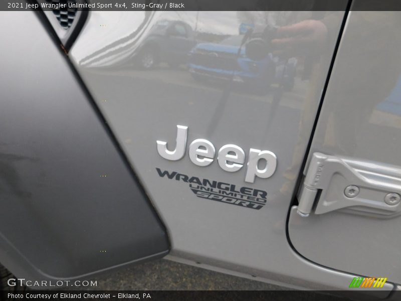 Sting-Gray / Black 2021 Jeep Wrangler Unlimited Sport 4x4