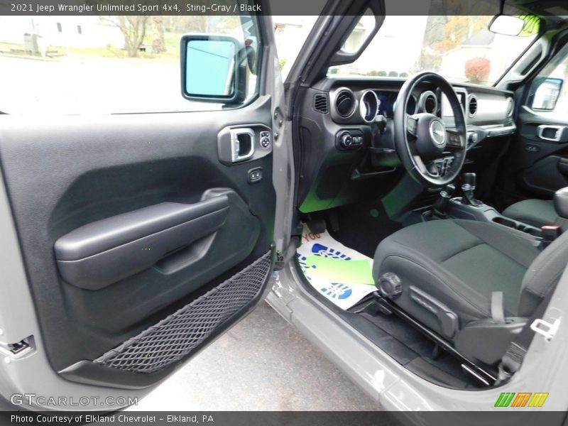 Sting-Gray / Black 2021 Jeep Wrangler Unlimited Sport 4x4