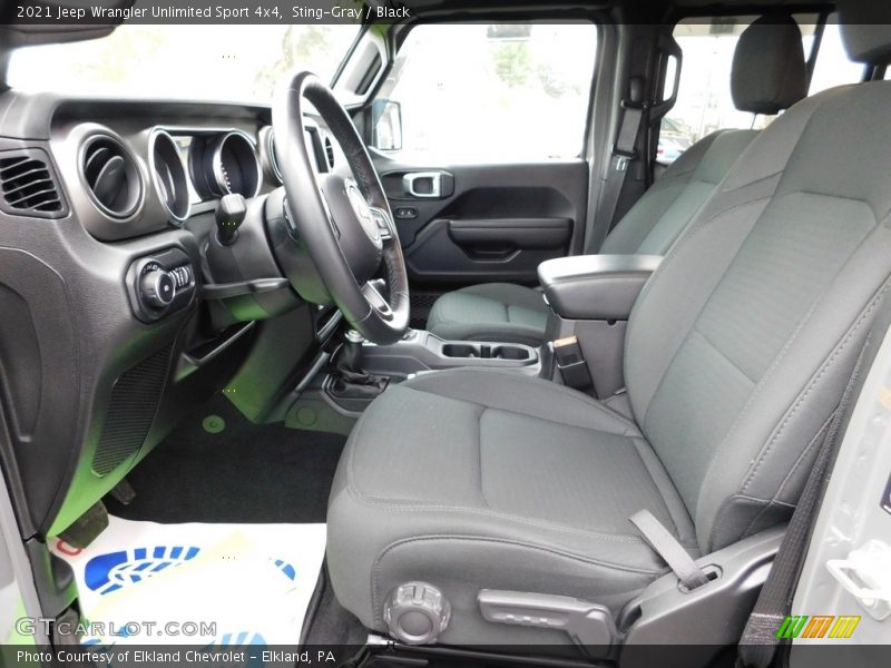 Sting-Gray / Black 2021 Jeep Wrangler Unlimited Sport 4x4