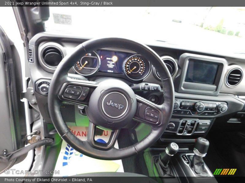Sting-Gray / Black 2021 Jeep Wrangler Unlimited Sport 4x4