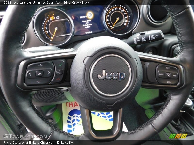 Sting-Gray / Black 2021 Jeep Wrangler Unlimited Sport 4x4