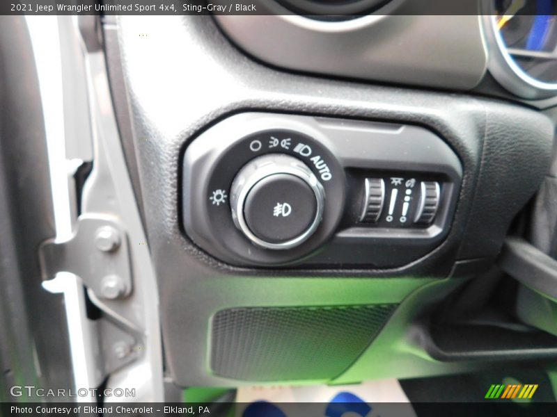 Sting-Gray / Black 2021 Jeep Wrangler Unlimited Sport 4x4